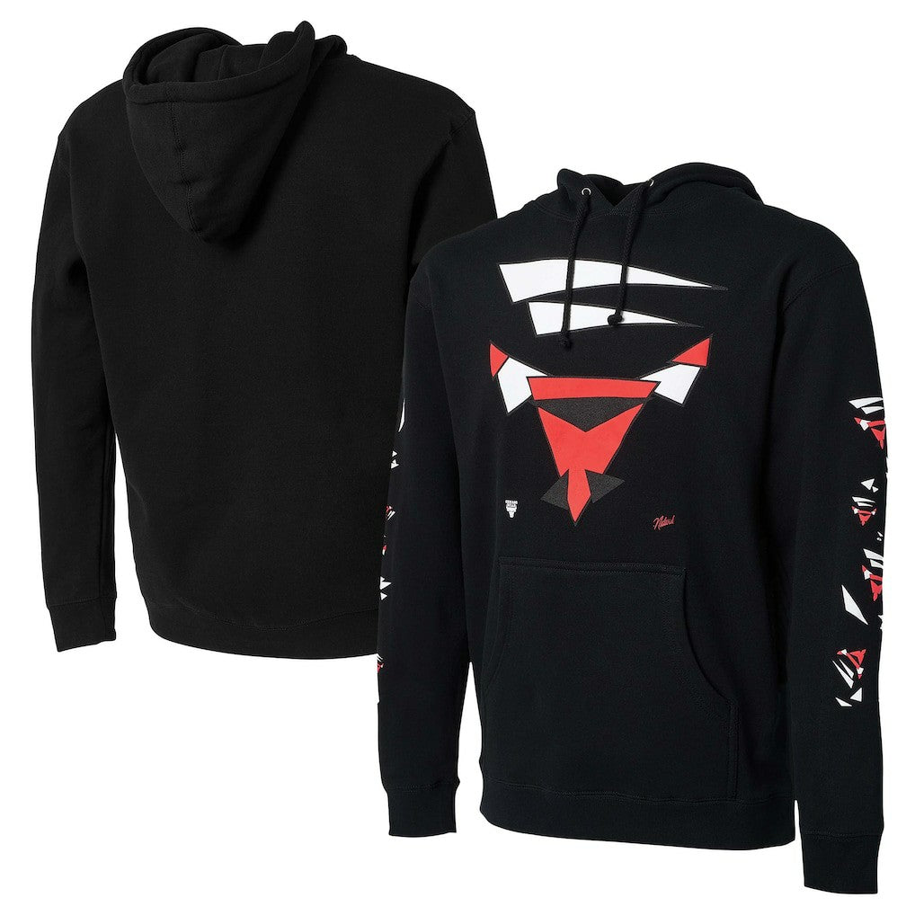 Chicago Bulls NBA x Naturel No Caller ID Pullover Hoodie Outlet
