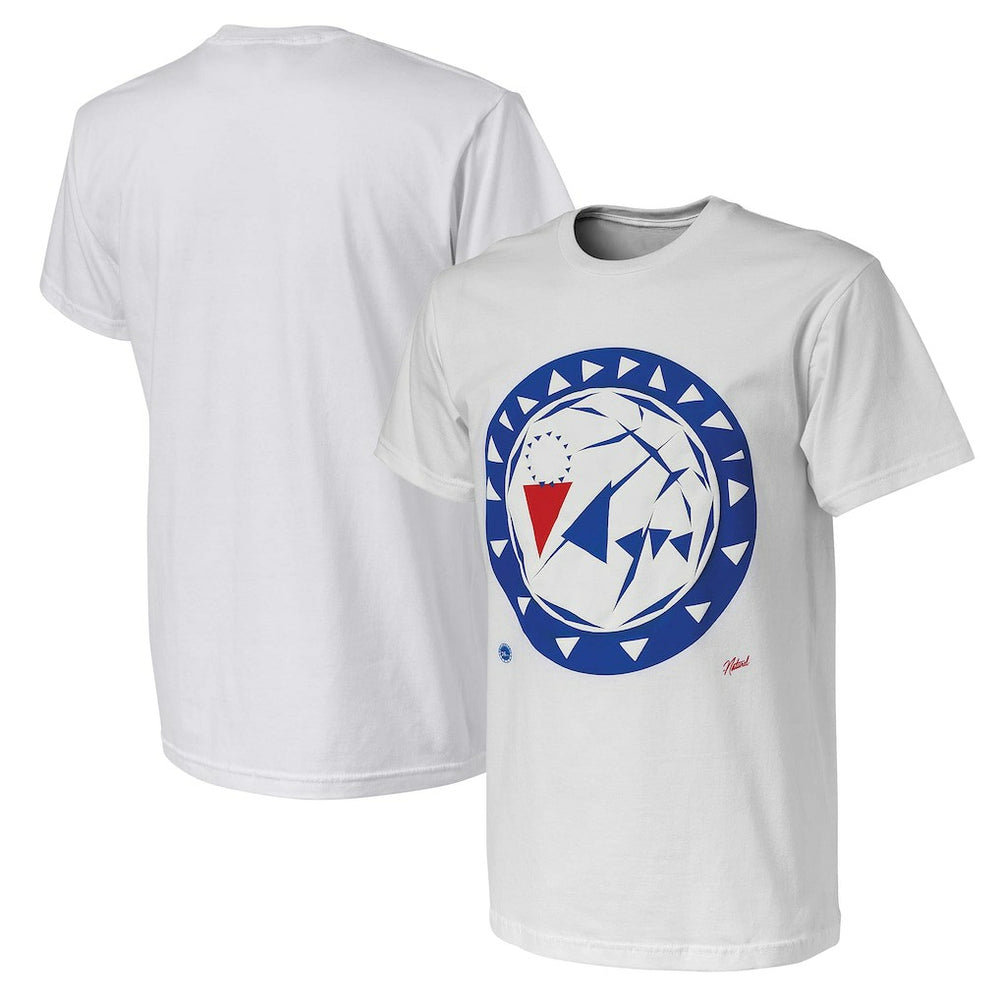 Philadelphia 76ers NBA x Naturel No Caller ID T-Shirt New