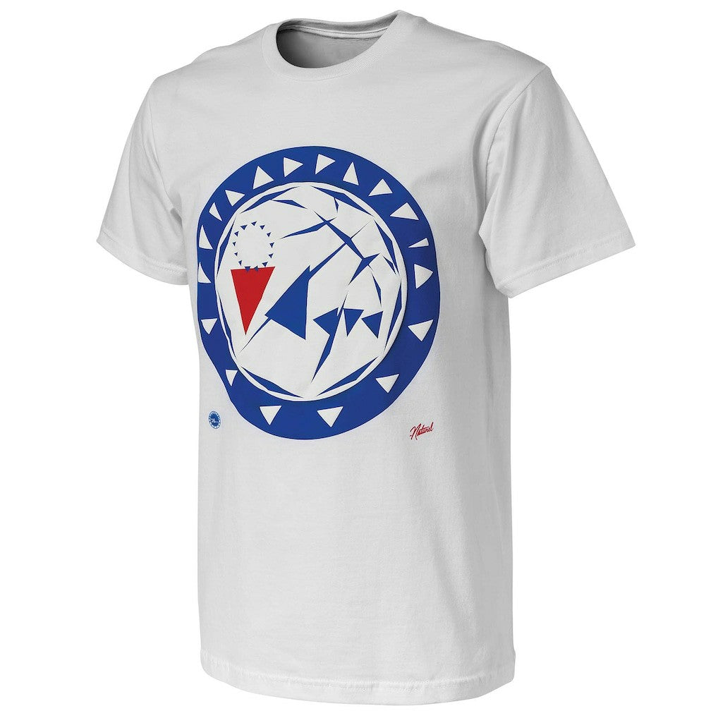 Philadelphia 76ers NBA x Naturel No Caller ID T-Shirt New