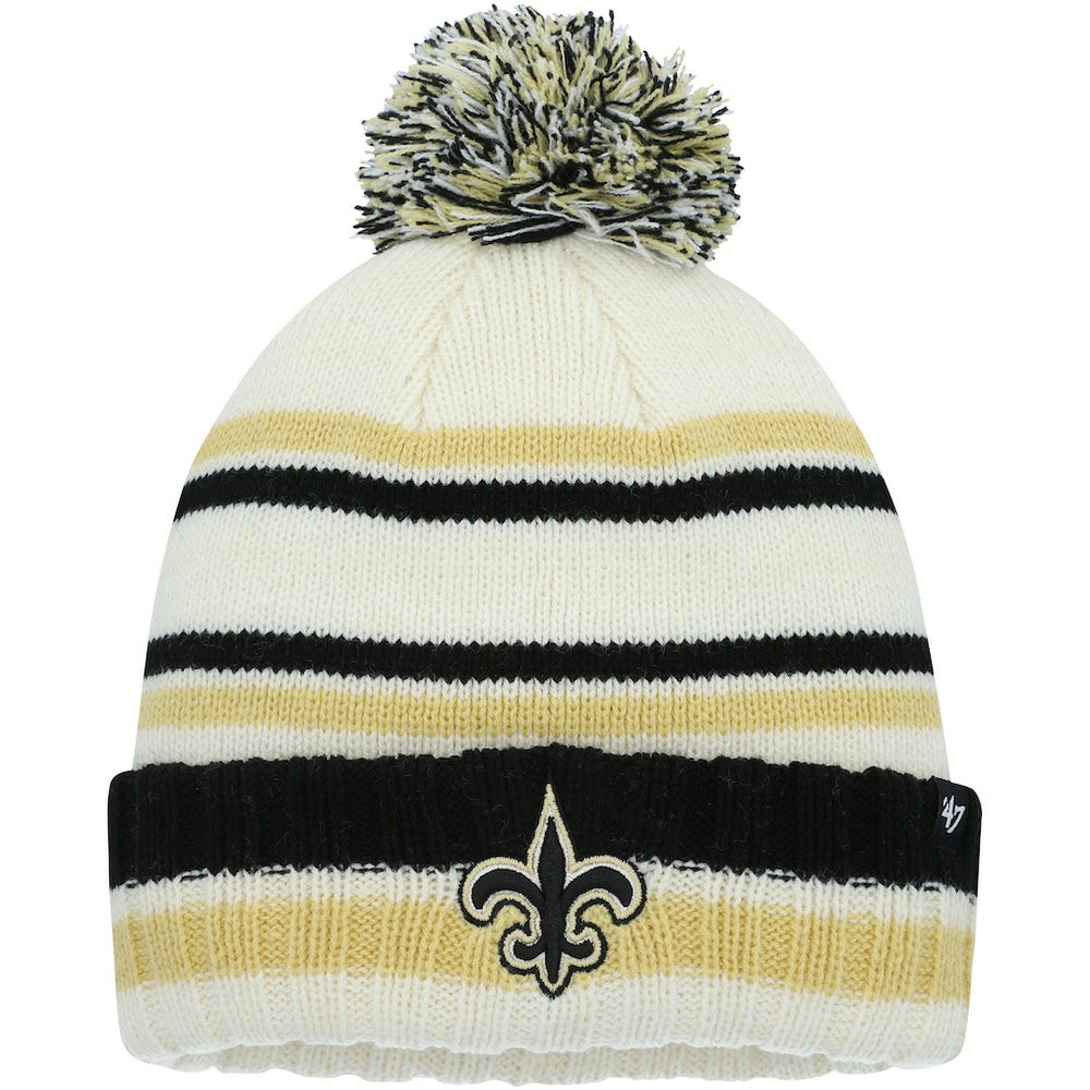 New Orleans Saints 47 brand '47 Youth Driftway Cuffed Knit with Pom