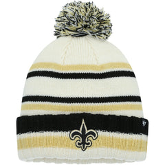 New Orleans Saints 47 brand '47 Youth Driftway Cuffed Knit with Pom