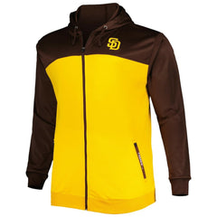 San Diego Padres Big & Tall Yoke Full-Zip Hoodie | MLB Online