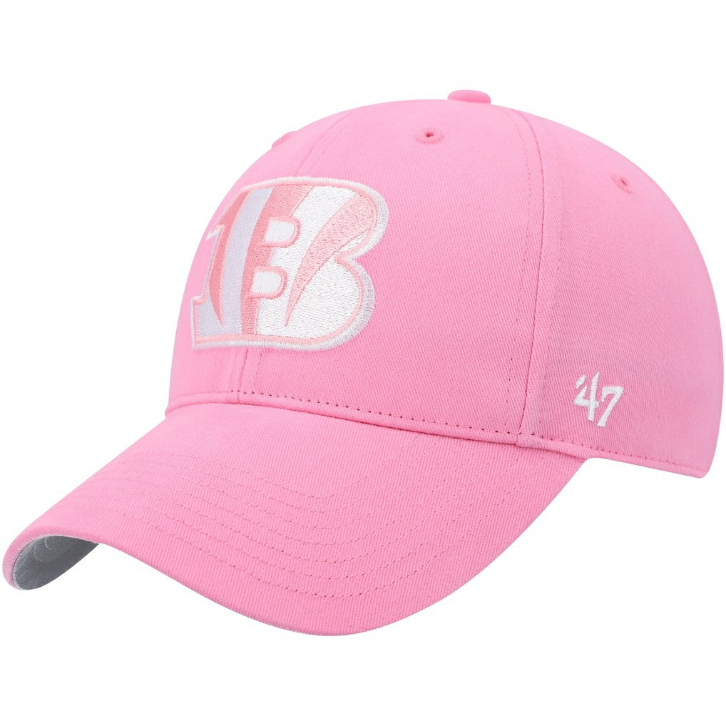 Cincinnati Bengals 47 brand '47 Girls Youth Rose MVP Adjustable Hat