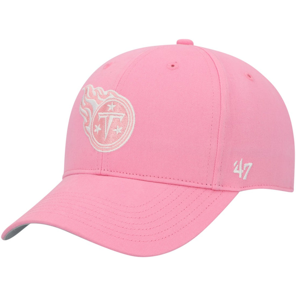Tennessee Titans 47 brand '47 Girls Youth Rose MVP Adjustable Hat