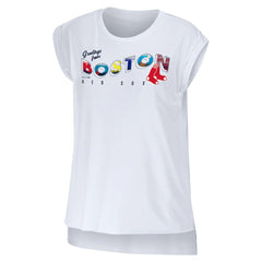 Boston Red Sox WEAR by Erin Andrews Women's Greetings From T-Shirt | MLB US