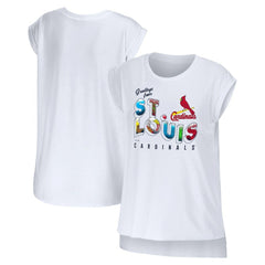 St. Louis Cardinals WEAR by Erin Andrews Women's Greetings From T-Shirt | MLB Online
