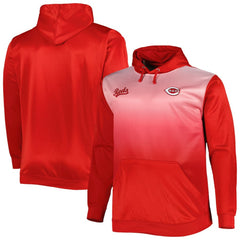 Cincinnati Reds Fade Sublimated Fleece Pullover Hoodie | MLB On Sale