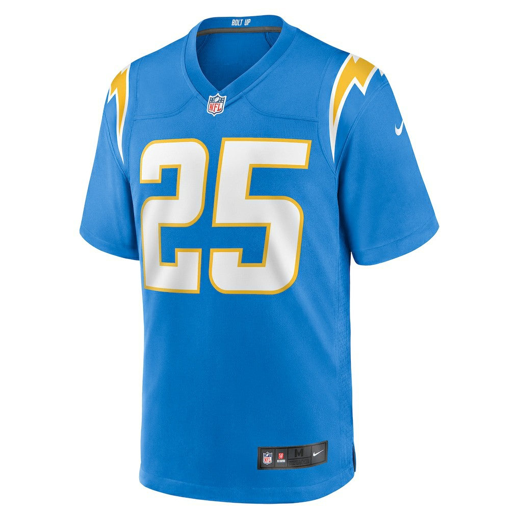 Los Angeles Chargers Nike Joshua Kelley  Game Jersey