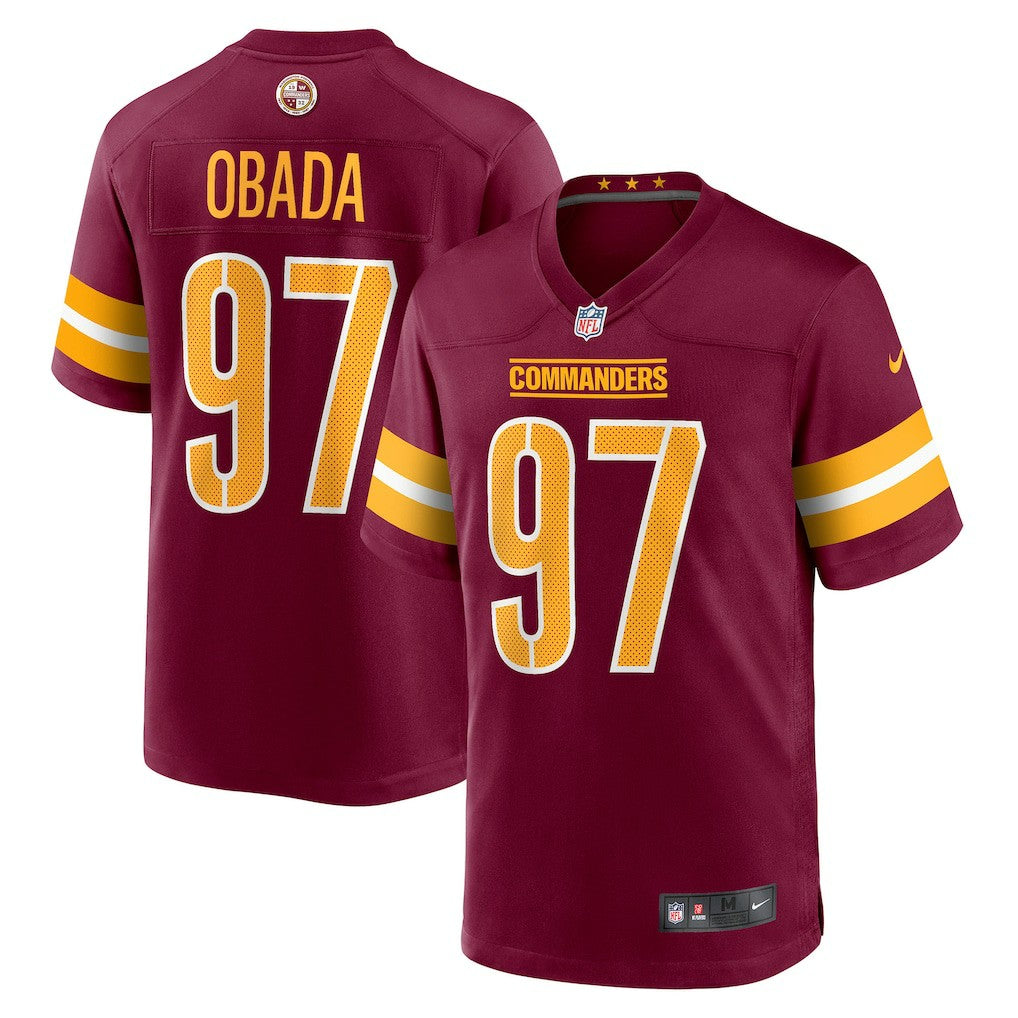 Washington Commanders Nike Efe Obada  Game Jersey