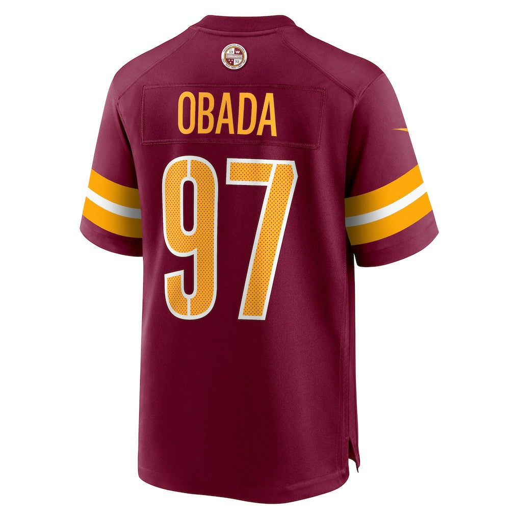 Washington Commanders Nike Efe Obada  Game Jersey