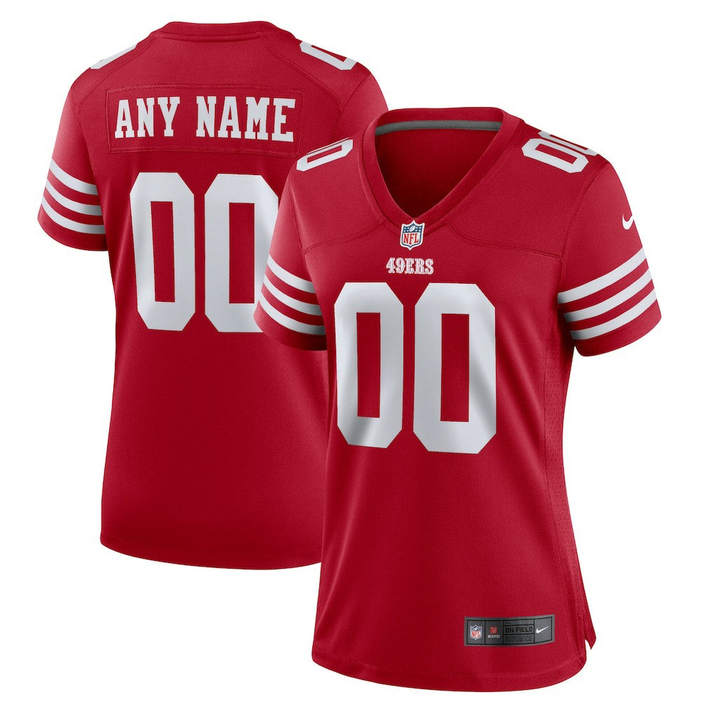 San Francisco 49ers Nike Women's Game Custom Jersey