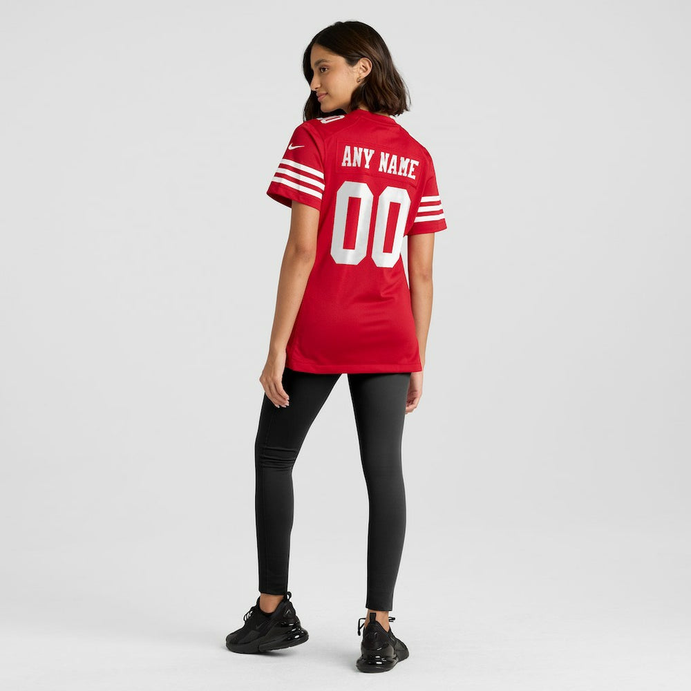 San Francisco 49ers Nike Women's Game Custom Jersey