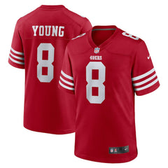 San Francisco 49ers Nike Steve Young  Retired Player Game Jersey