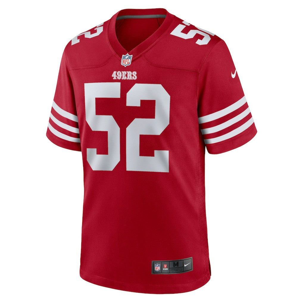 San Francisco 49ers Nike Patrick Willis  Retired Player Game Jersey