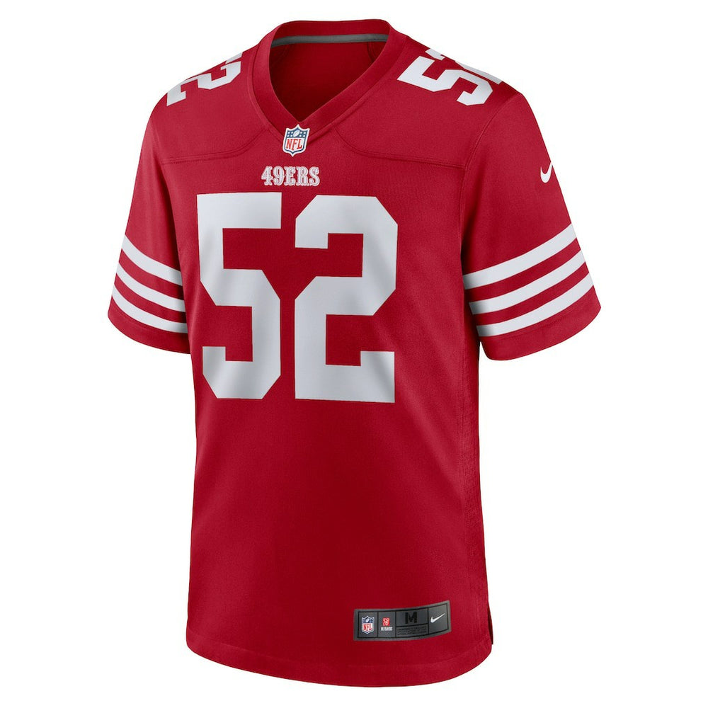 San Francisco 49ers Nike Patrick Willis  Retired Player Game Jersey