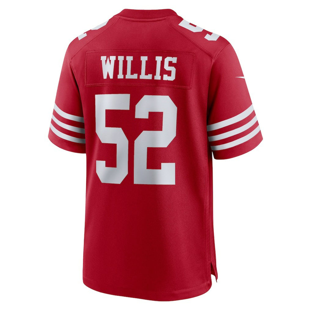 San Francisco 49ers Nike Patrick Willis  Retired Player Game Jersey