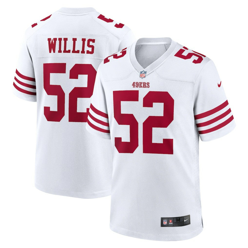 San Francisco 49ers Nike Patrick Willis  Retired Player Game Jersey
