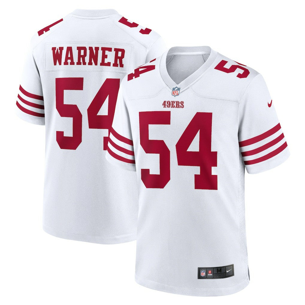San Francisco 49ers Nike Fred Warner  Player Game Jersey
