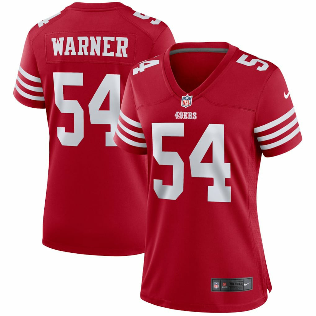San Francisco 49ers Nike Fred Warner  Women's Player Jersey