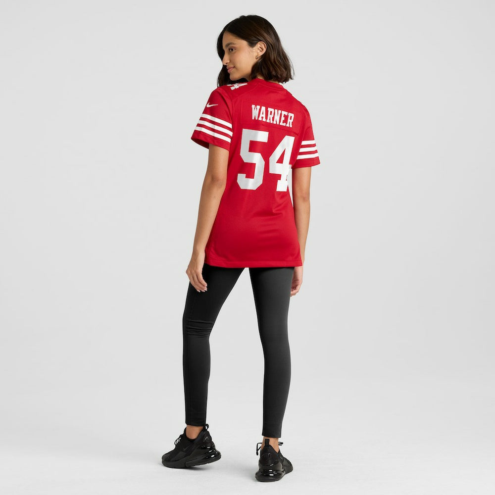 San Francisco 49ers Nike Fred Warner  Women's Player Jersey