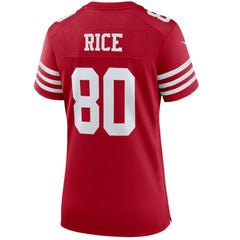 San Francisco 49ers Nike Jerry Rice  Women's Retired Player Game Jersey