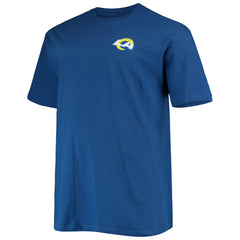 Los Angeles Rams Fanatics Big & Tall #1 Dad 2-Hit T-Shirt