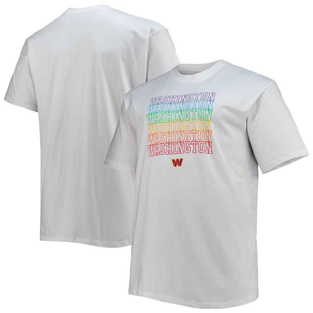 Washington Commanders Fanatics Big & Tall City Pride T-Shirt
