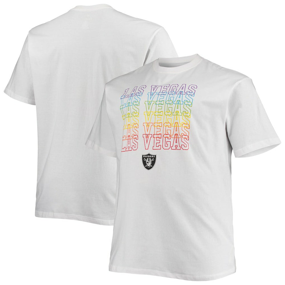 Las Vegas Raiders Fanatics Big & Tall City Pride T-Shirt