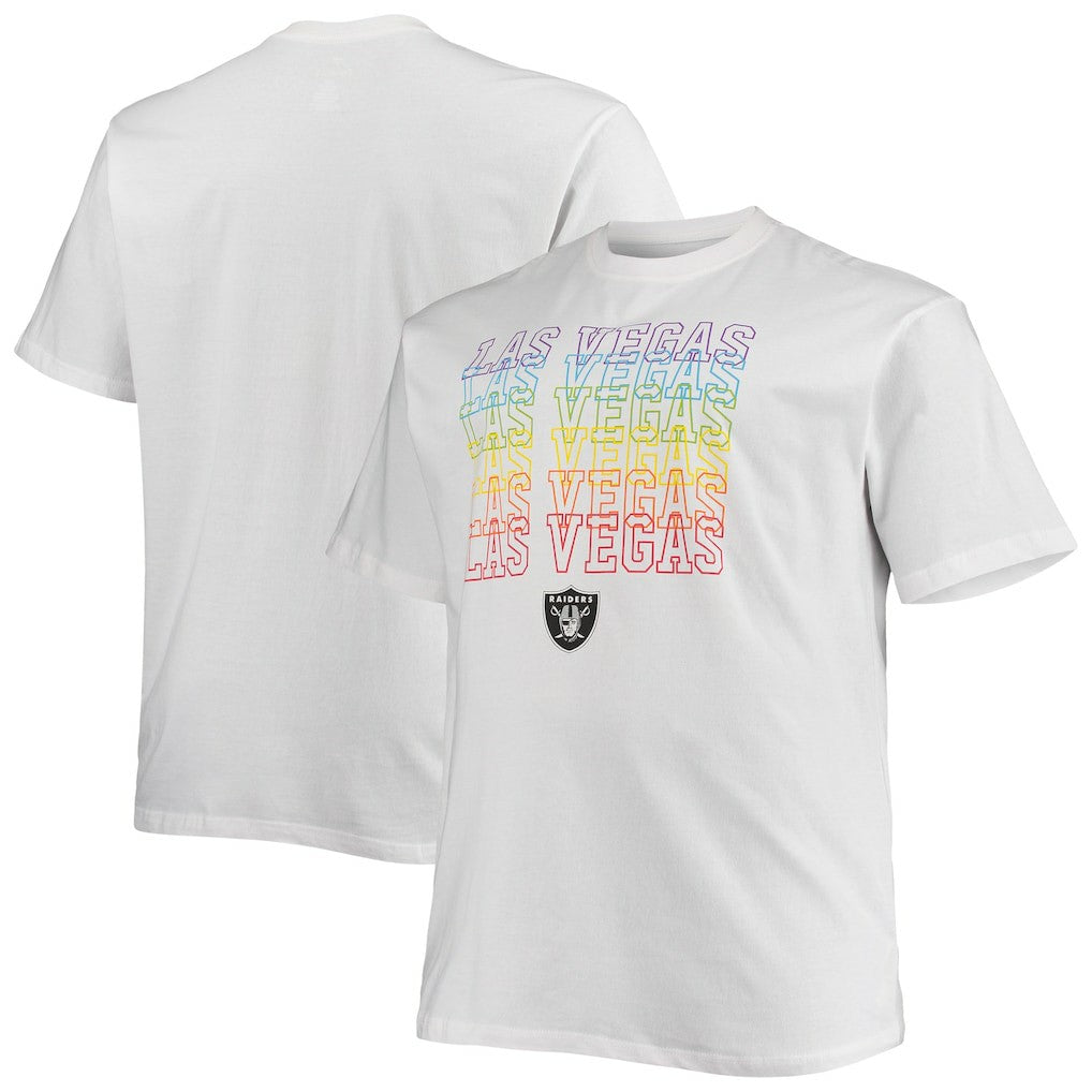 Las Vegas Raiders Fanatics Big & Tall City Pride T-Shirt