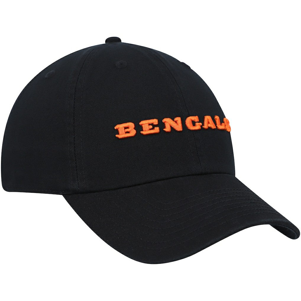 Cincinnati Bengals 47 brand '47 Clean Up Script Adjustable Hat