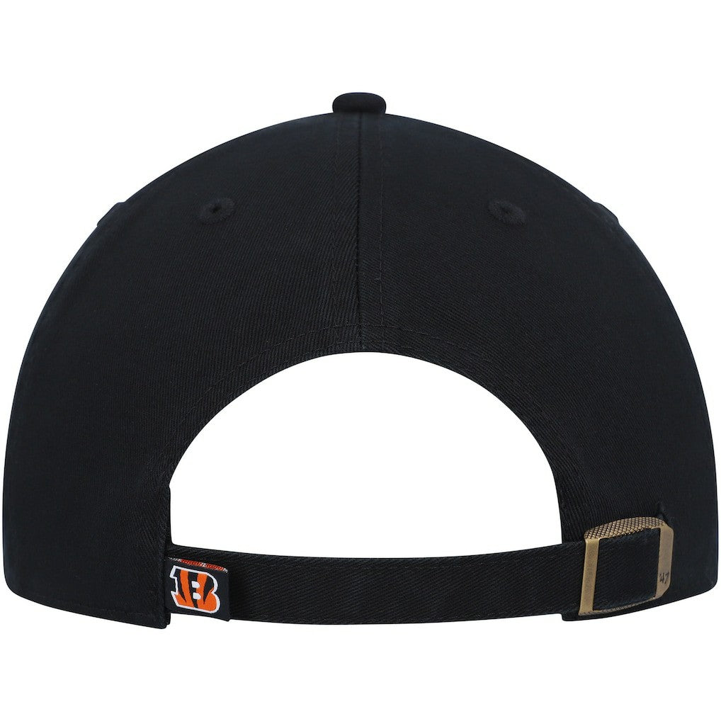 Cincinnati Bengals 47 brand '47 Clean Up Script Adjustable Hat