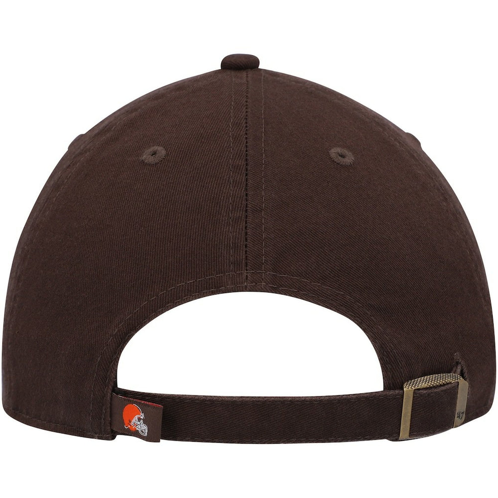 Cleveland Browns 47 brand '47 Youth Team Logo Clean Up Adjustable Hat