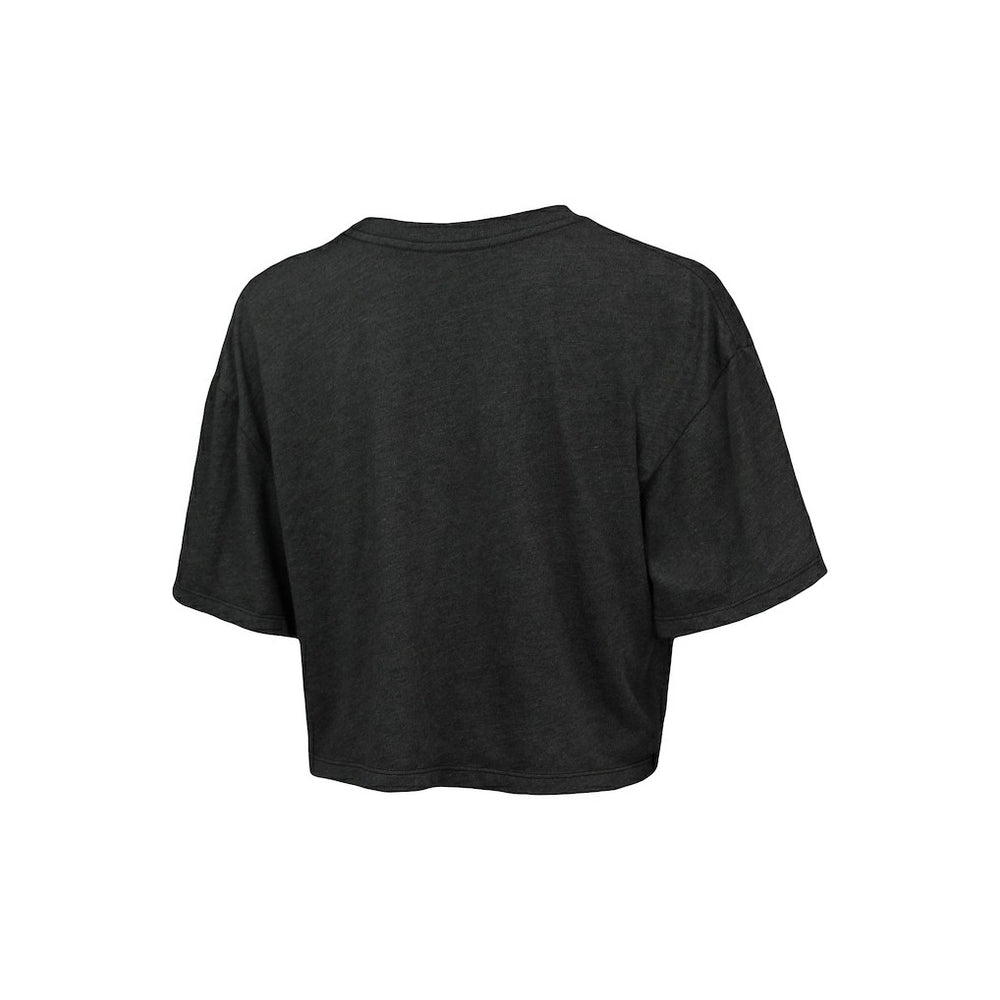 Brooklyn Nets Majestic Threads Women's Bank Shot Cropped T-Shirt Outlet