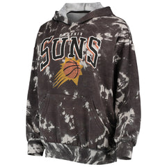 Phoenix Suns Majestic Threads Women's Burble Tie-Dye Tri-Blend Pullover Hoodie Online