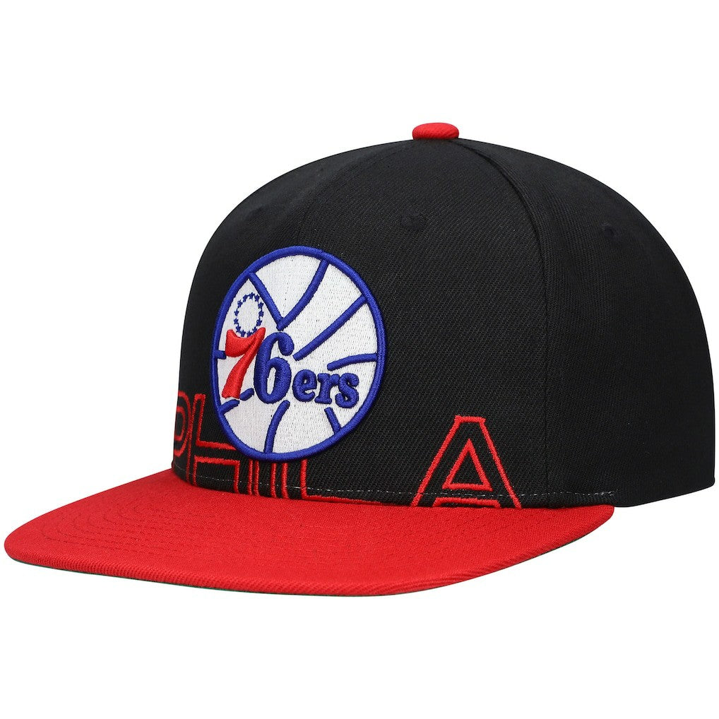 Philadelphia 76ers Hardwood Classics Low Big Face Snapback Hat Online