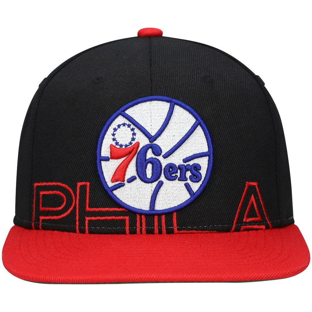 Philadelphia 76ers Hardwood Classics Low Big Face Snapback Hat Online