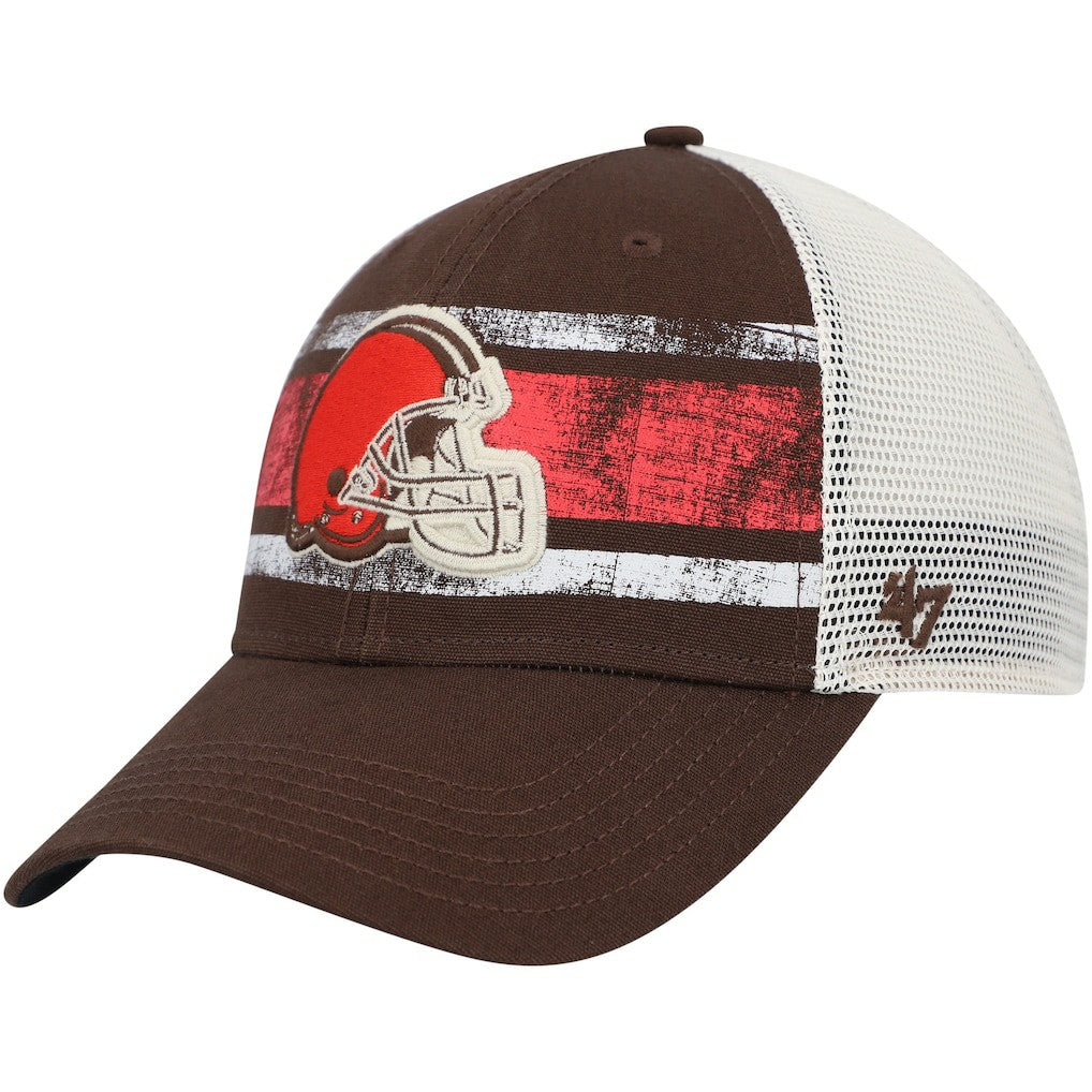 Cleveland Browns 47 brand '47 Interlude MVP Trucker Snapback Hat