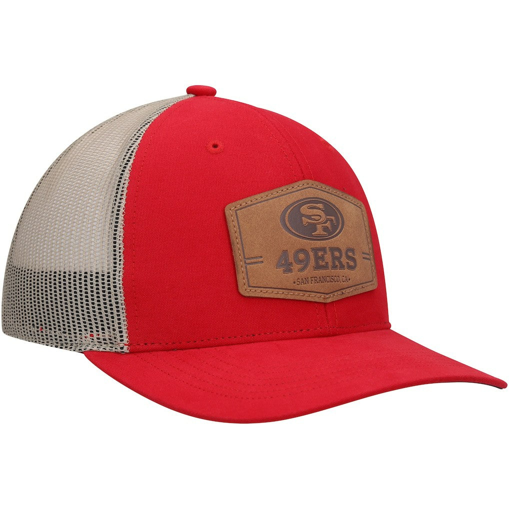 San Francisco 49ers 47 brand '47 Rawhide Trucker Adjustable Hat