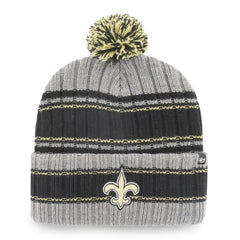 New Orleans Saints 47 brand '47 Rexford Cuffed Knit Hat with Pom