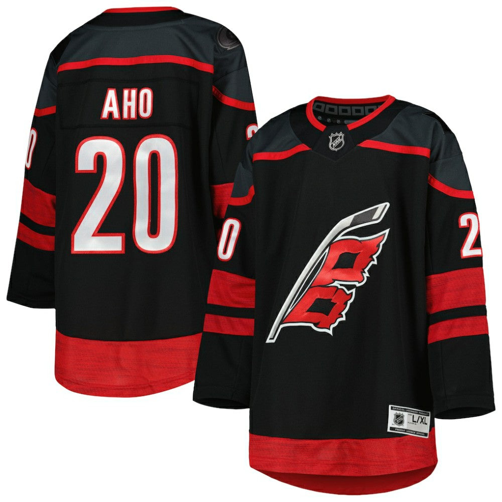 Sebastian Aho Carolina Hurricanes Youth Home Premier Player Jersey Discount