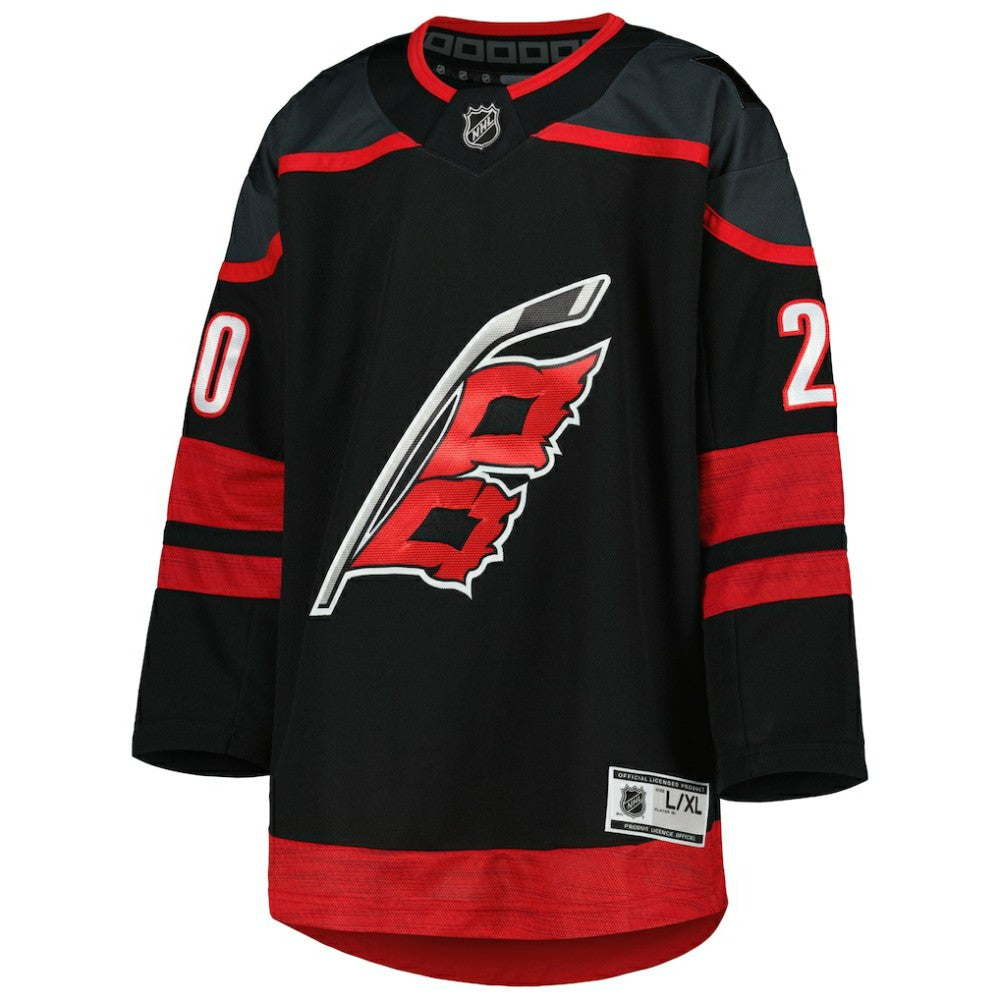 Sebastian Aho Carolina Hurricanes Youth Home Premier Player Jersey Discount