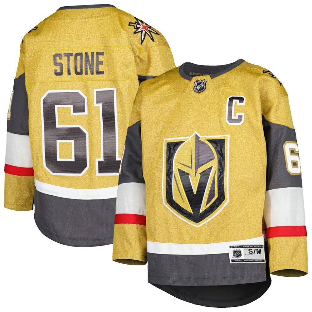 Mark Stone Vegas Golden Knights Youth Home Captain Patch Premier Player Jersey On Sale