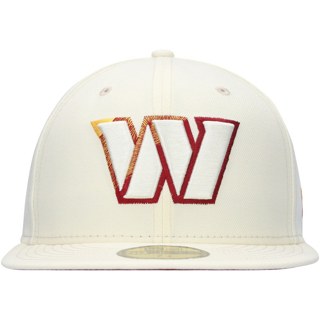 Washington Commanders New Era Chrome Color Dim 59FIFTY Fitted Hat