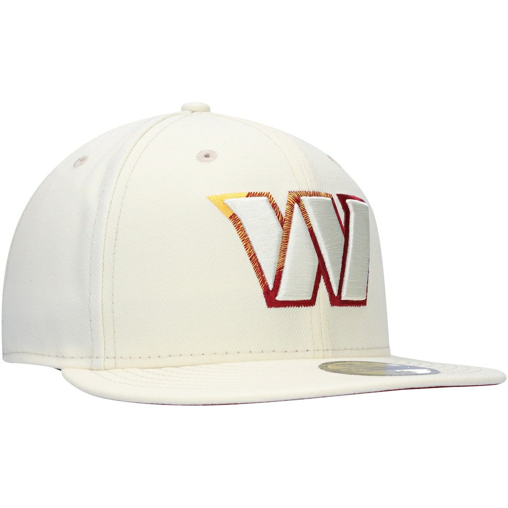 Washington Commanders New Era Chrome Color Dim 59FIFTY Fitted Hat