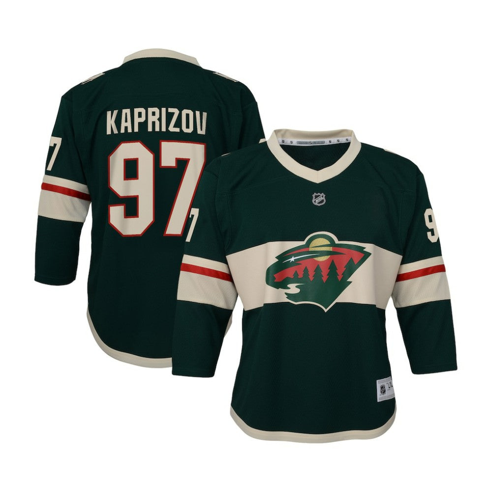 Kirill Kaprizov Minnesota Wild Youth Home Replica Player Jersey Sale