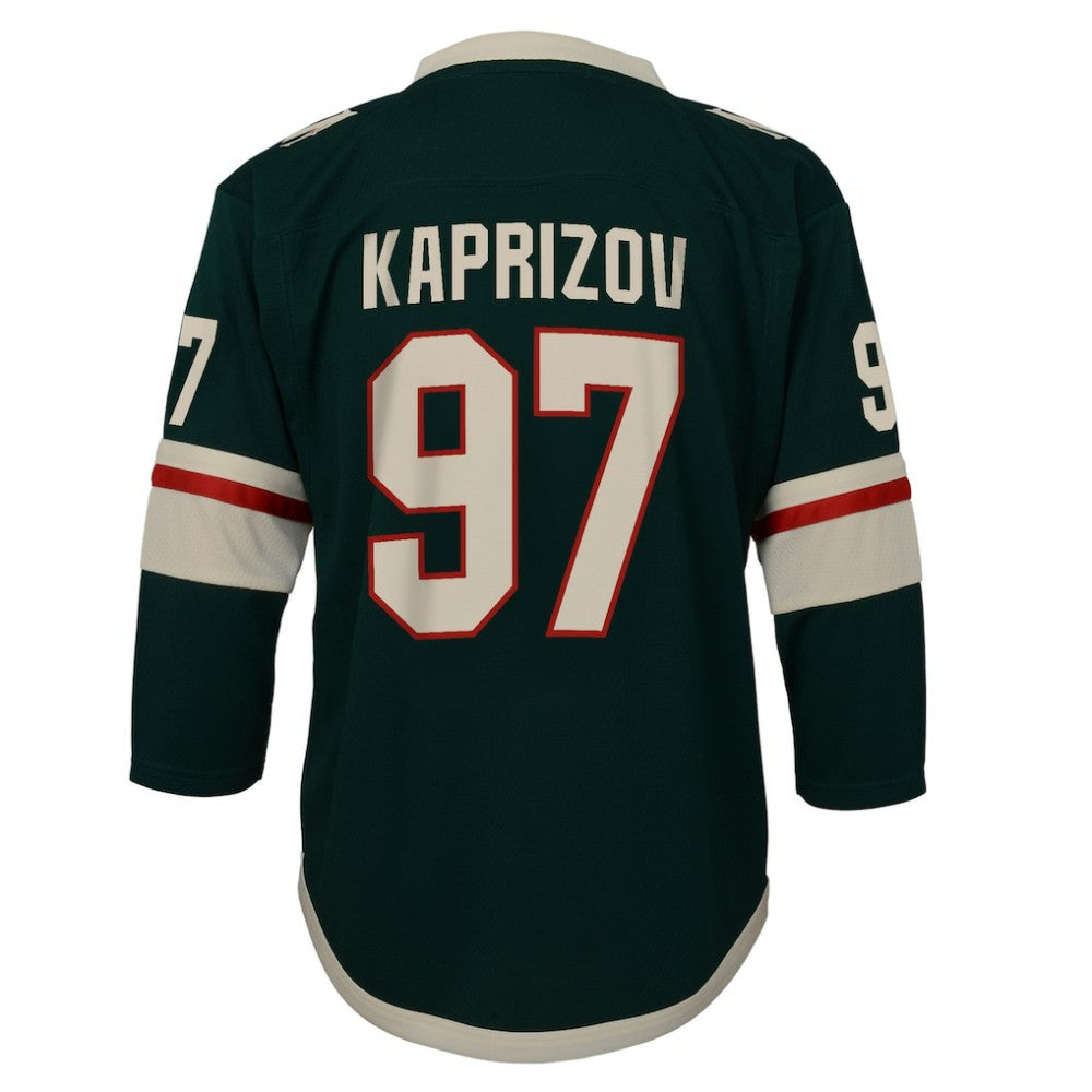 Kirill Kaprizov Minnesota Wild Youth Home Replica Player Jersey Sale