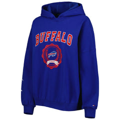 Buffalo Bills  Tommy Hilfiger Women's Becca Drop Shoulder Pullover Hoodie