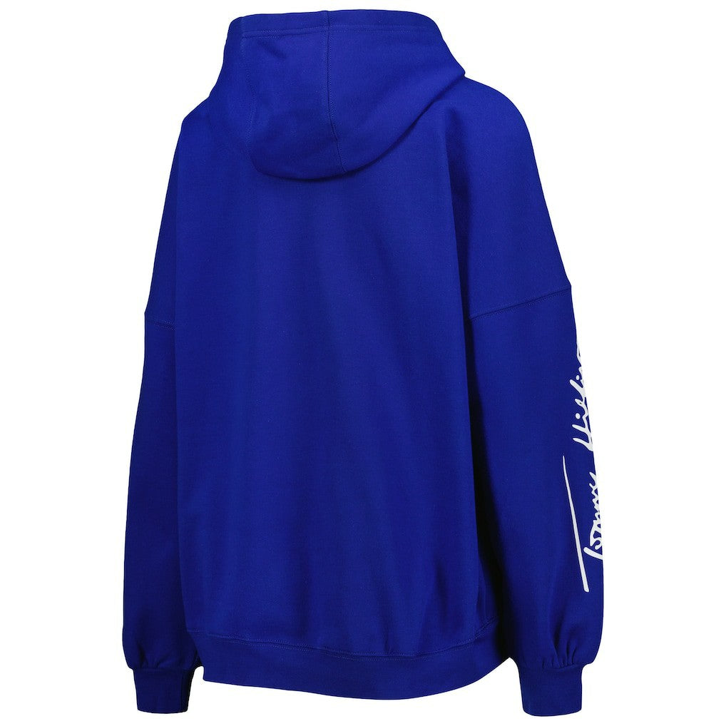 Buffalo Bills  Tommy Hilfiger Women's Becca Drop Shoulder Pullover Hoodie