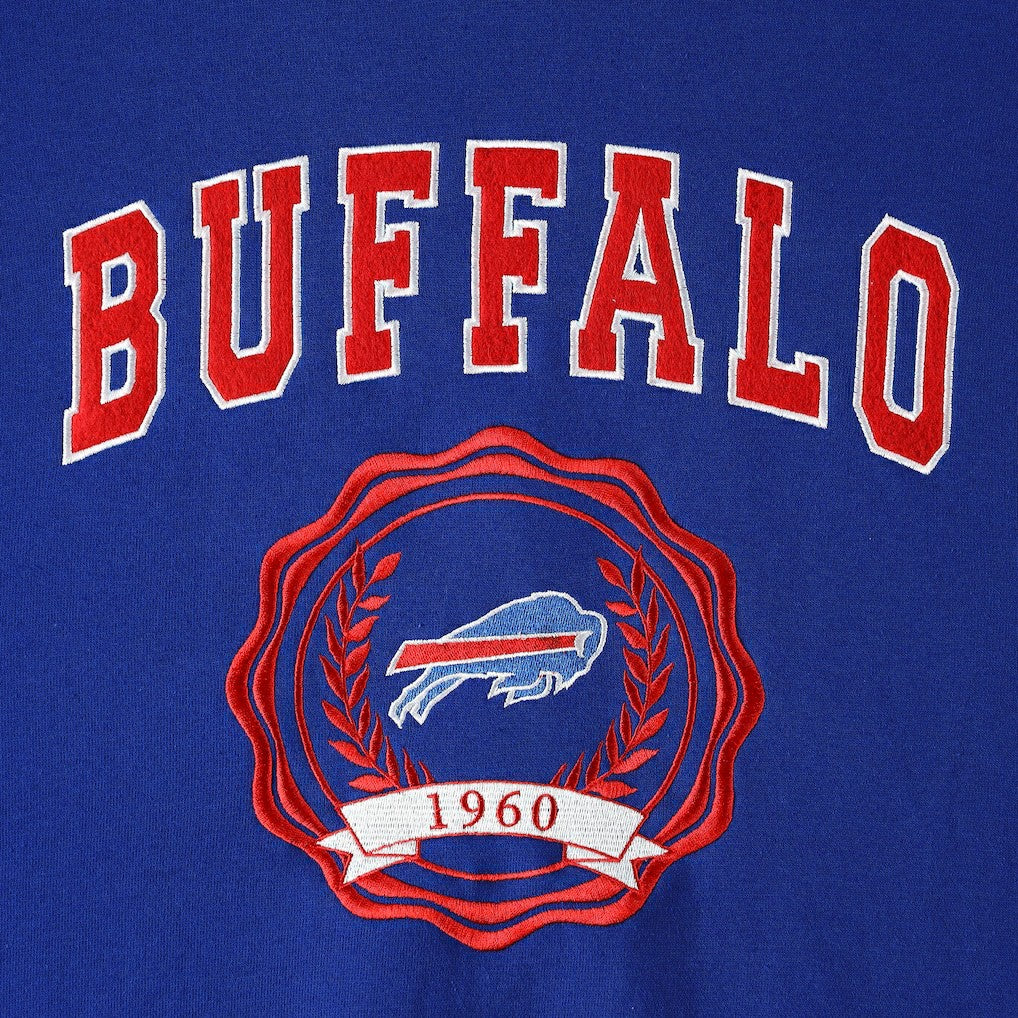 Buffalo Bills  Tommy Hilfiger Women's Becca Drop Shoulder Pullover Hoodie