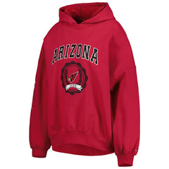 Arizona Cardinals  Tommy Hilfiger Women's Becca Drop Shoulder Pullover Hoodie
